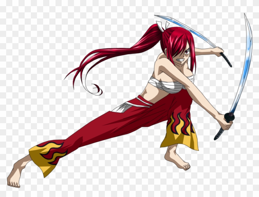 Erza Scarlet Png - Erza Png Chibi Fairy Tail Clipart #1961671