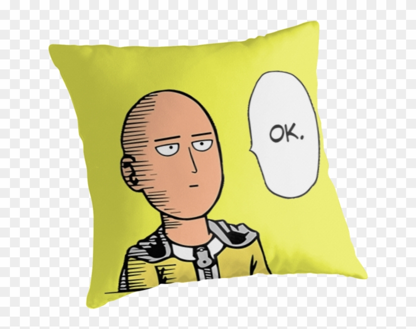 Saitama Ok - Cushion Clipart #1962146