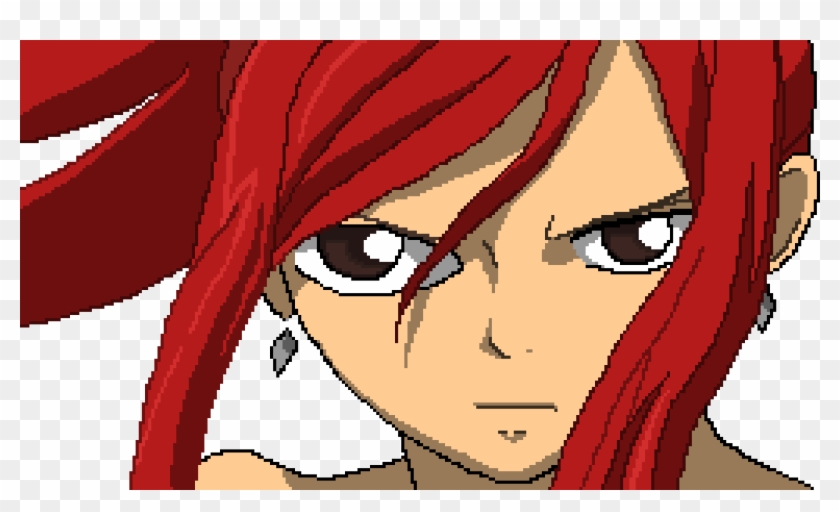 Erza Scarlet - Cartoon Clipart