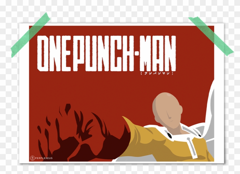 One Punch Man - One Punch Man Bookbag Clipart #1962210