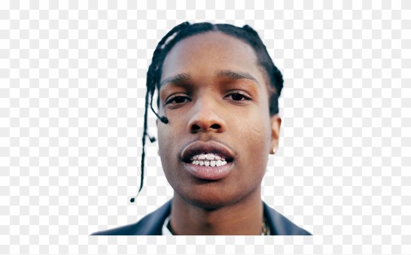 Asap Rocky Face - Asap Rocky Face Scar Clipart