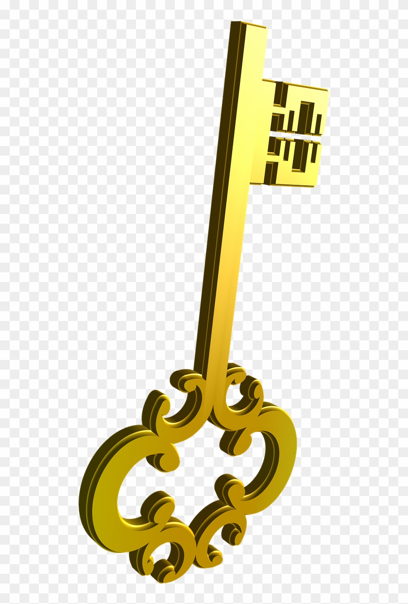 Key Clip Art 3d - Png Download #1962334