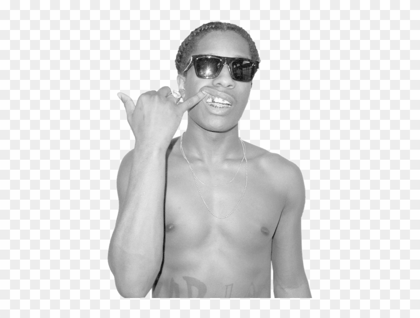 Asap Rocky - Stomach Asap Rocky Tattoos Clipart