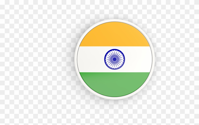640 X 480 2 - India Flag Round Icon Png Clipart #1962407