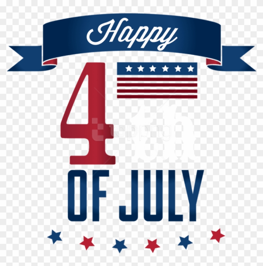 Free Png Happy 4th July Png Images Transparent - Happy 4th Of July Png Clipart #1962409