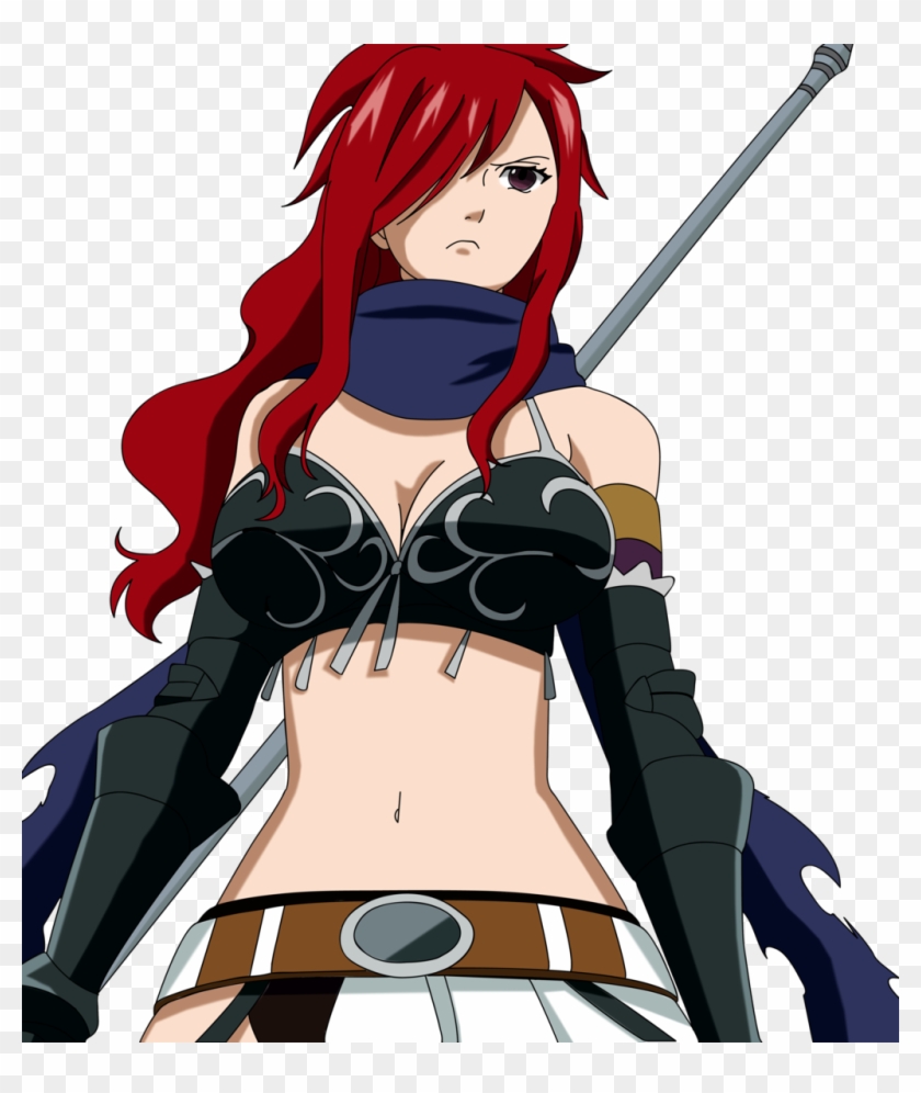 And Here Is Her Again, Tearing Through A Sphere Of - Erza De Fairy Tail Clipart #1962450