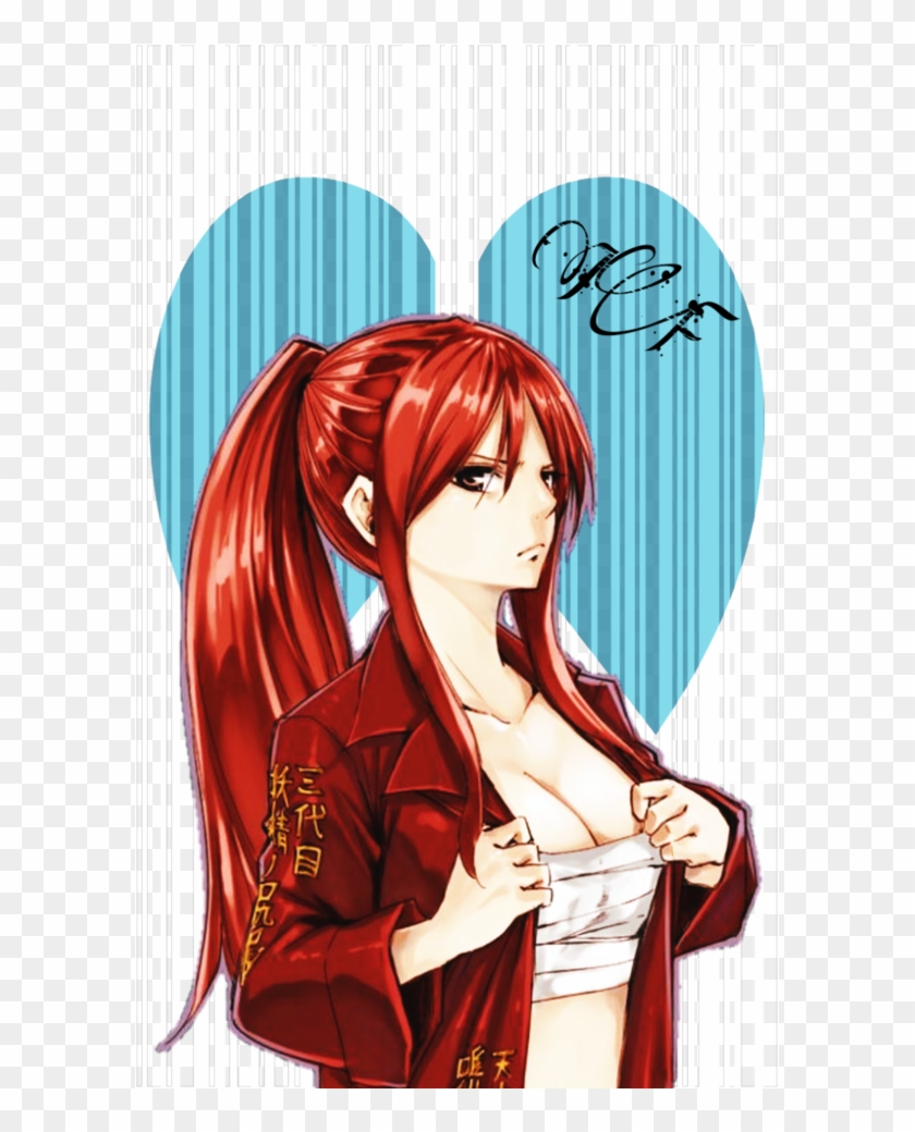 Erza Scarlet ♥ - Fairy Tail Clipart #1962656
