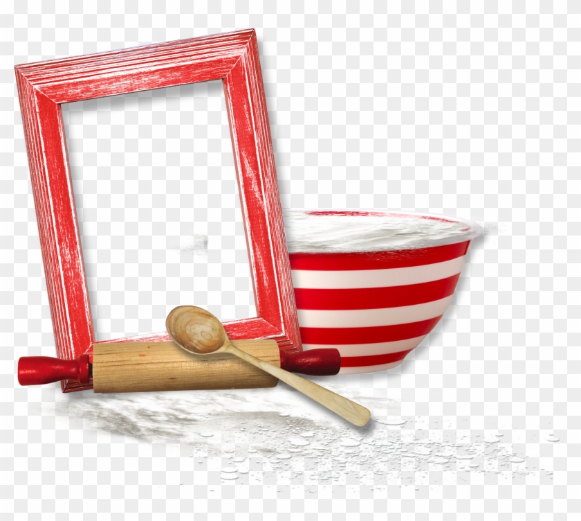 Cooking Materials - Çiçekli Cadres Pngler Clipart #1962694