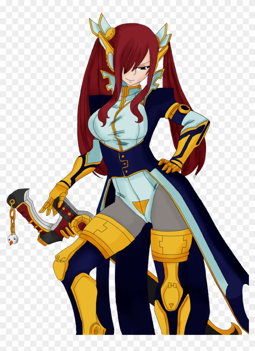Erza - Erza Scarlet Png Armor Clipart