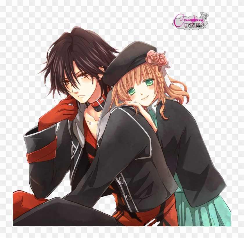 Dibujo, Mangas, Amor, Amnesia Anime, Pareja Animé, Clipart