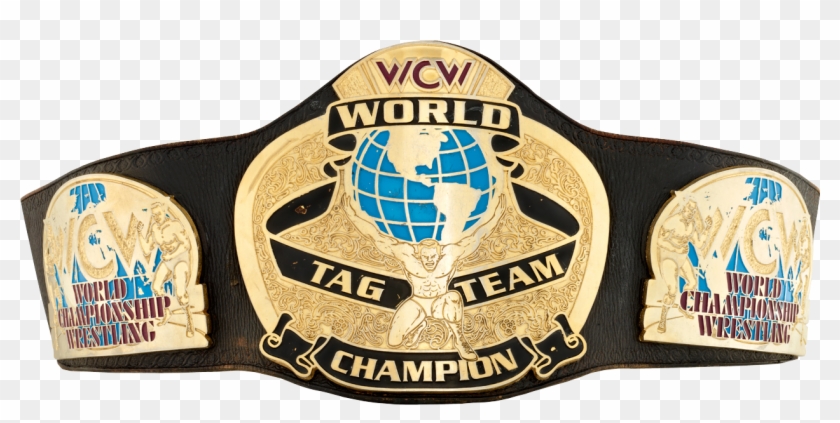 Wcw Tag Team Championship - Wcw Tag Team Championship Belts Clipart