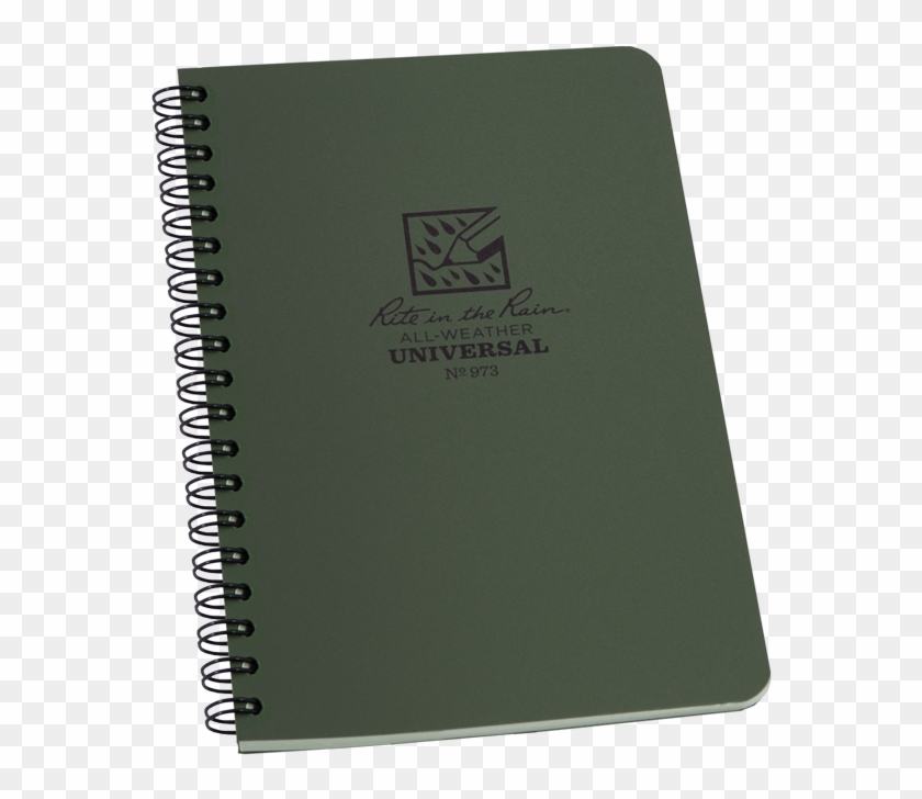 Rite In The Rain Side Spiral Notebook Green - Rite In The Rain Clipart #1963501