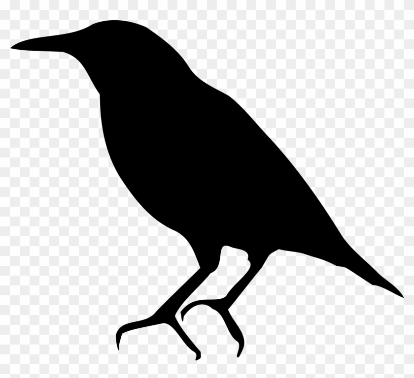 This Free Icons Png Design Of European Starling Silhouette - European Starling Png Clipart