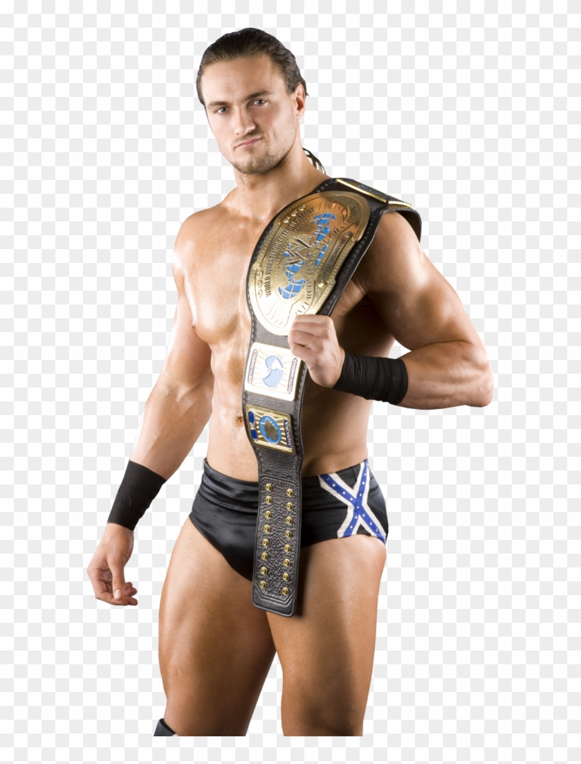 Drew Mcintyre With Belt - Drew Mcintyre Then And Now Clipart