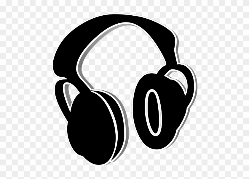 Headphones Clipart Music Wave - Png Download #1963811