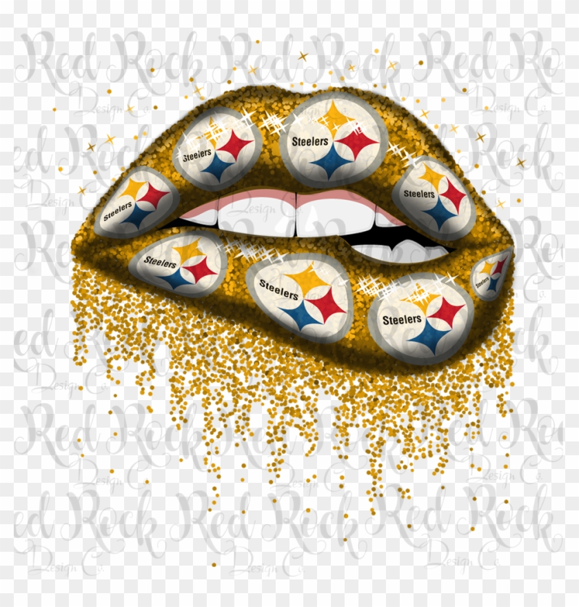 Pittsburgh Steelers Lips Clipart #1964343
