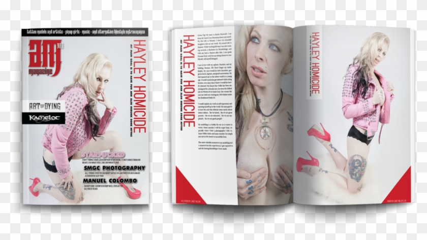 Azaria Magazine No 5 Render1 Clipart