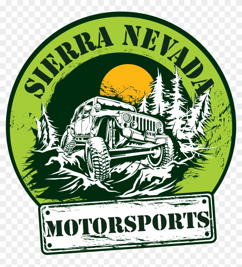 Sierra Nevada Motorsports - Off Road Jeep Logo Clipart #1964764