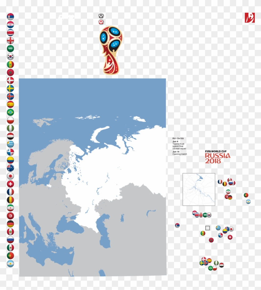 Costa Rica - St - Petersburg - 2018 Fifa World Cup Clipart