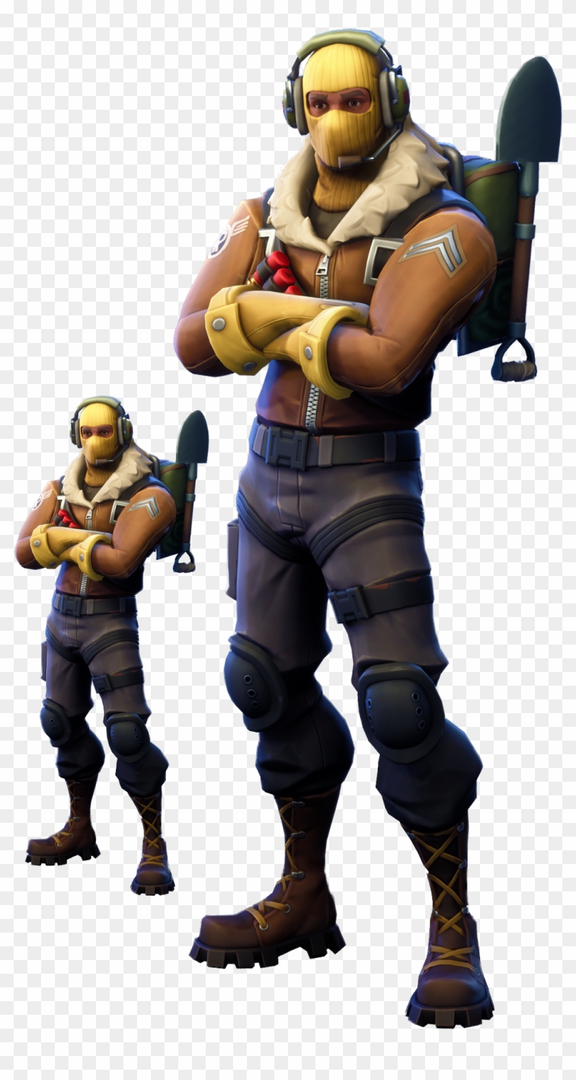 I Can Make Them Double This - Fortnite Raptor Costume Clipart