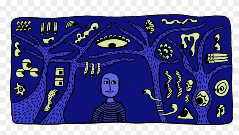 Dark Forest Theory - Illustration Clipart #1965951