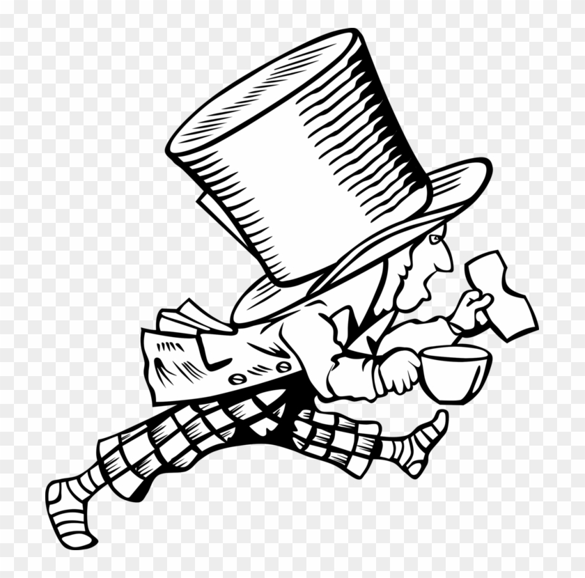Mad Hatter S Adventures - Original Mad Hatters Hat Clipart #1966036