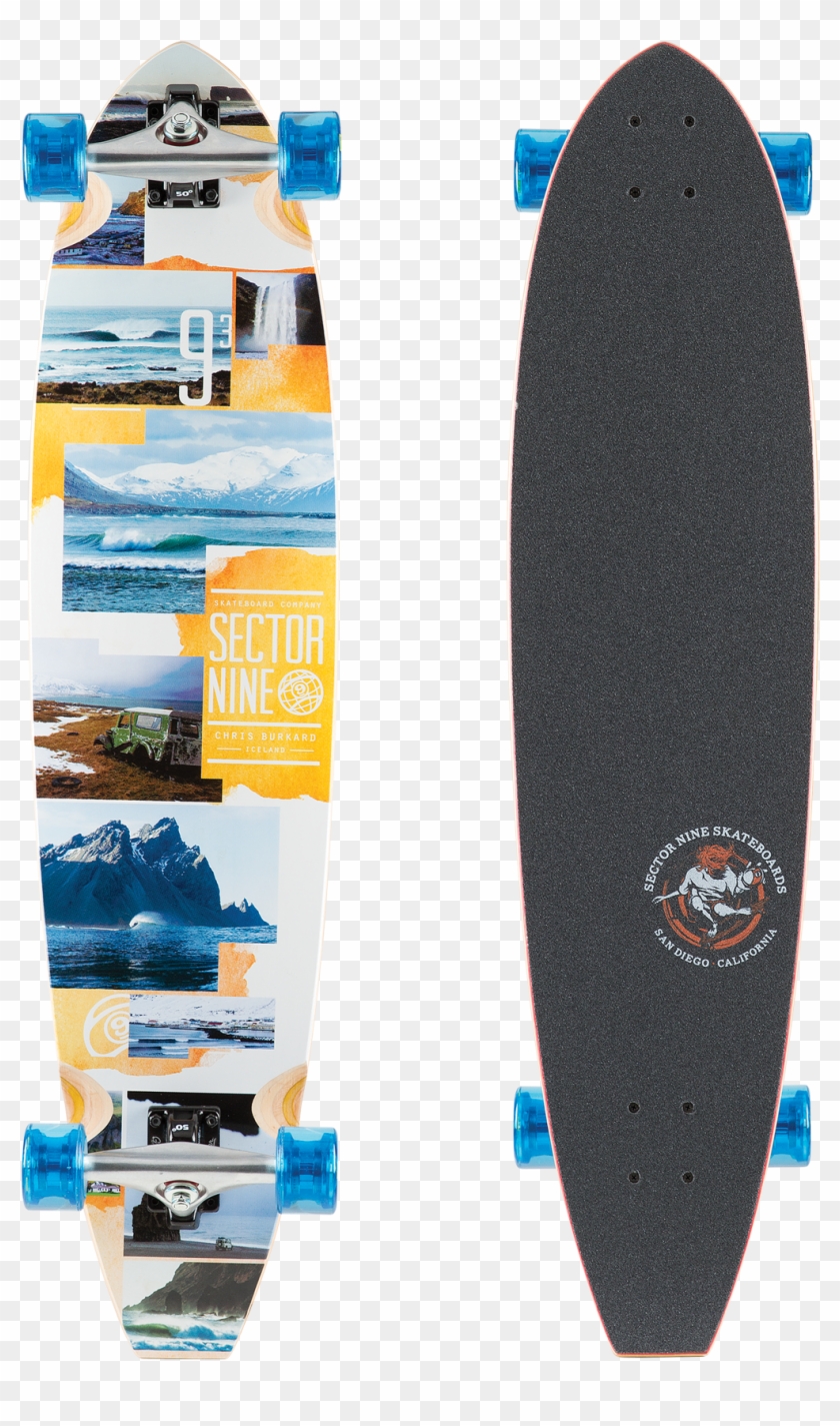 Sector 9 Longboard Clipart