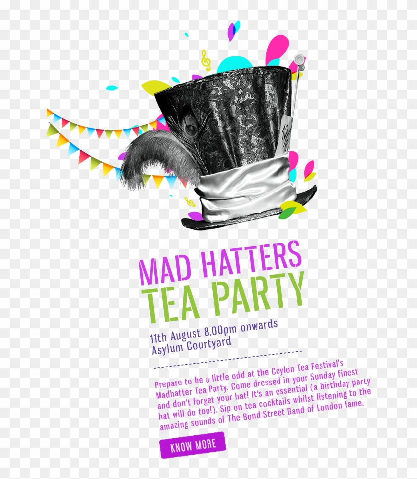 Mad Hatters - Flyer Clipart