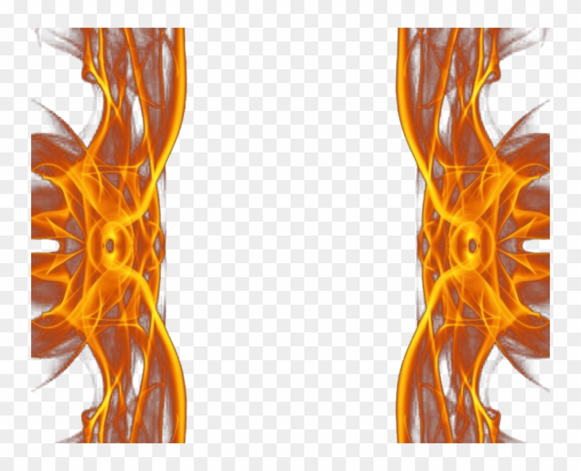 Abstract Fireish Border Clipart #1966852