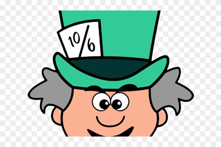 Top Hat Clipart Mad Hatter - Png Download