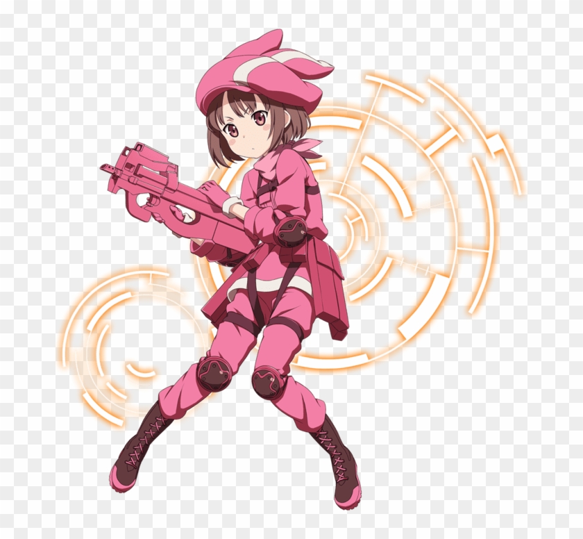 [pink In Battle] Llenn Kirito Sword, Asuna, Sao Ggo, - Llenn Sao Transparent Clipart #1967165