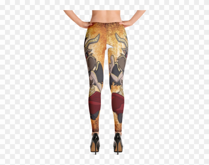 Baphomet Pinup Leggings - Leggings Clipart