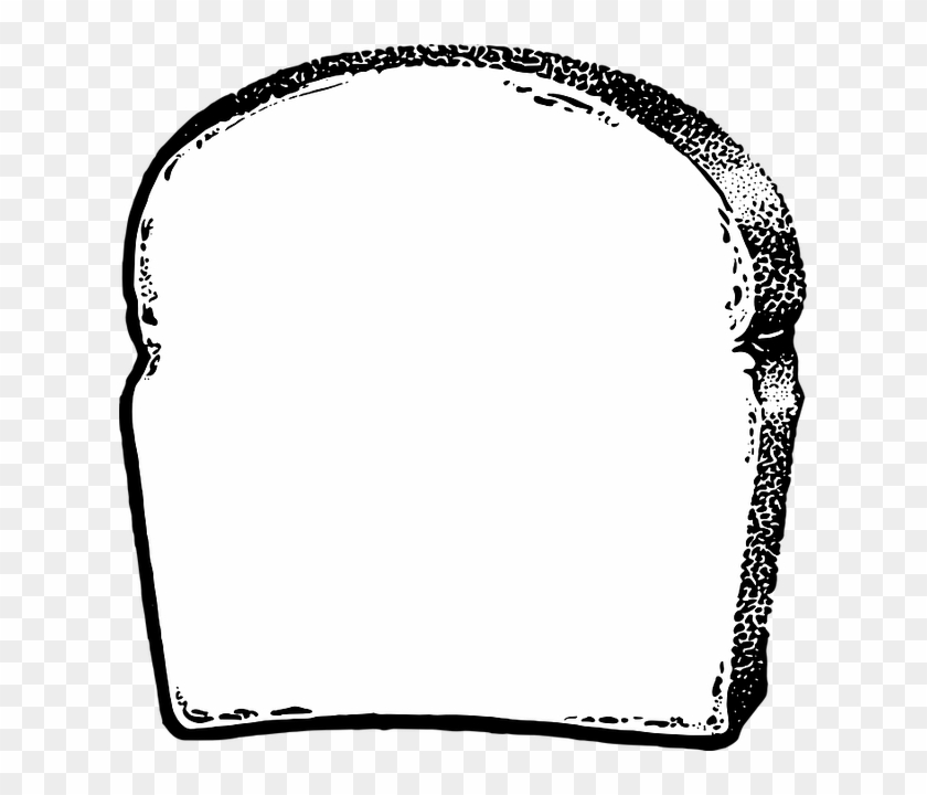 Of Free Vector Graphic On Pixabay - Toast Clipart Black And White Png Transparent Png #1967544