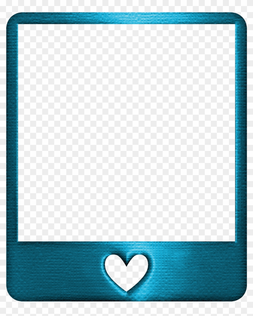 Blue Frame Png Transparent Image - Blue Frame On Transparent Background Clipart