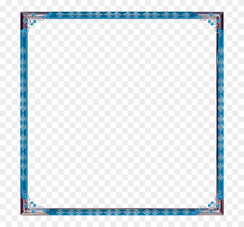 Blue Picture Frame Png - 1:18 Scale Clipart