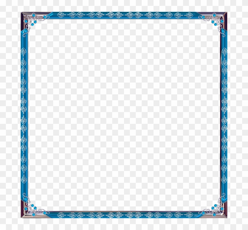 Blue Picture Frame Png - 1:18 Scale Clipart #1967577