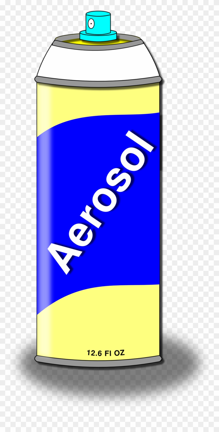 Aerosol Spray Can - Aerosol Spray Clipart - Png Download #1967674