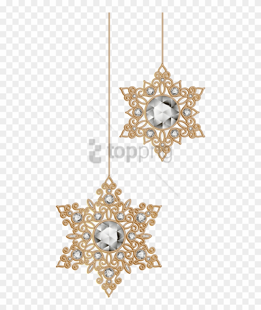 Free Png Christmas Decorations Snowflakes Png Image - Christmas Decorations Snowflakes Png Clipart #1967679