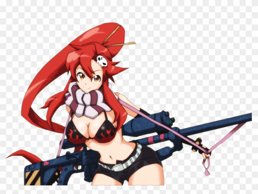 5 Yoko Littner Gurren Lagann - Cartoon Clipart