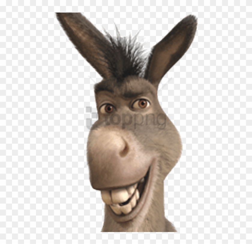 Free Png Donkey From Shrek Smiling Png Image With Transparent - Donkey From Shrek Clipart