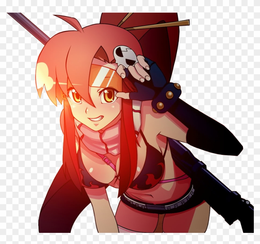 Yoko2 - Gurren Lagann Yoko Clipart