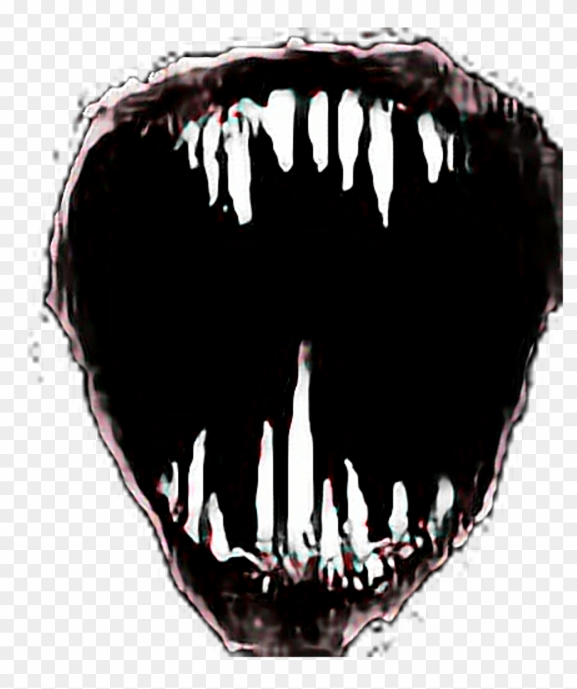 #picsart #sticker #evil #mouth #scary #scarymouth #horror - Evil Mouth Clipart