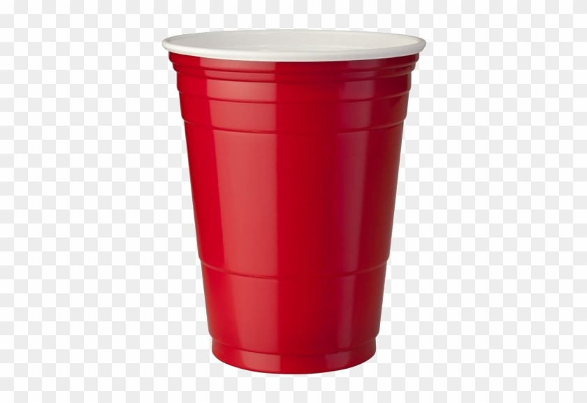 แก้วพลาสติกสีแดง Red Cup 16oz - Red Party Cup Clipart #1968370