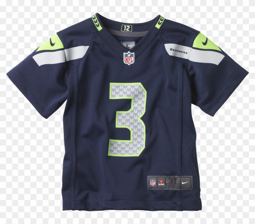 Nike Nfl Seattle Seahawks Toddler Kids' Football Home - Active Shirt Clipart #1968717