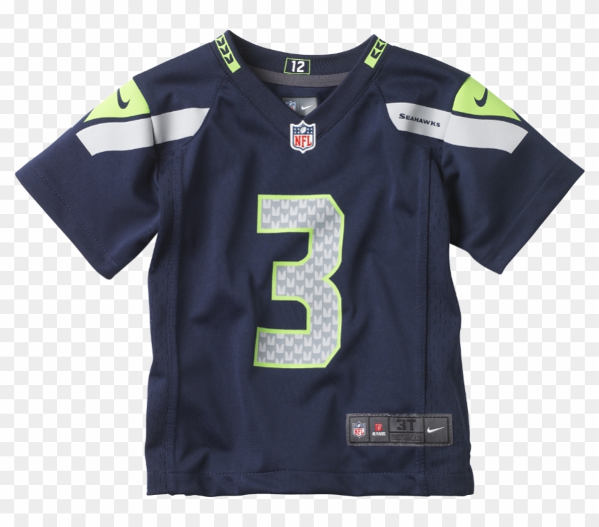 Nike Nfl Seattle Seahawks Toddler Kids' Football Home - Active Shirt Clipart