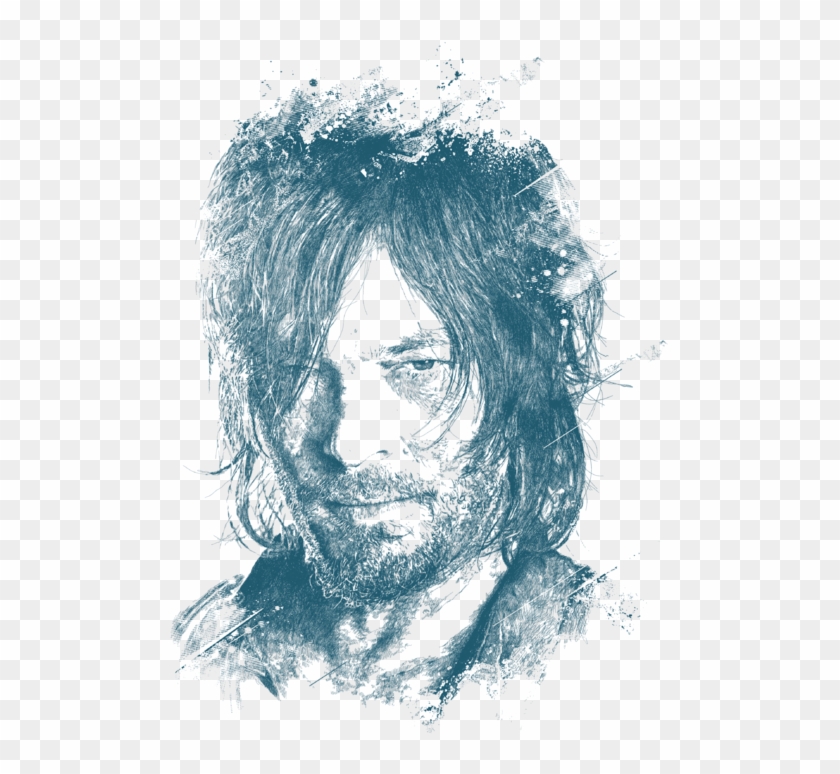 Bleed Area May Not Be Visible - Daryl Dixon Art Clipart #1968844