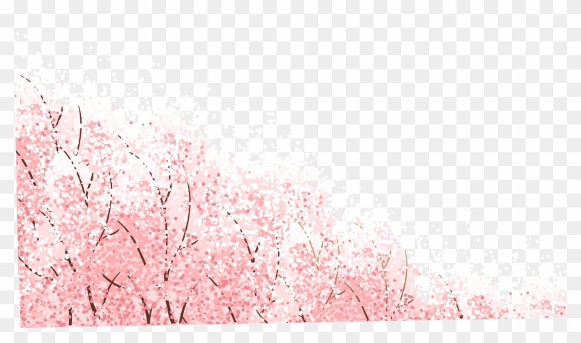 Japanese - Cherry Blossom Wallpaper Pink Clipart