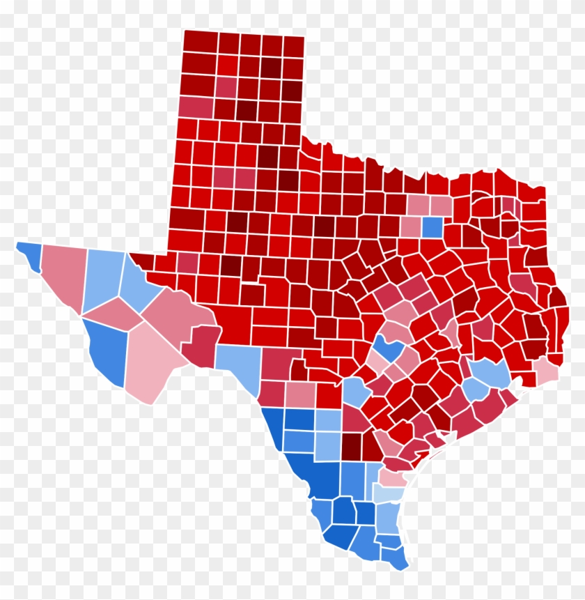 Likeliked By 31 People - Texas 2016 Presidential Election Clipart #1968872