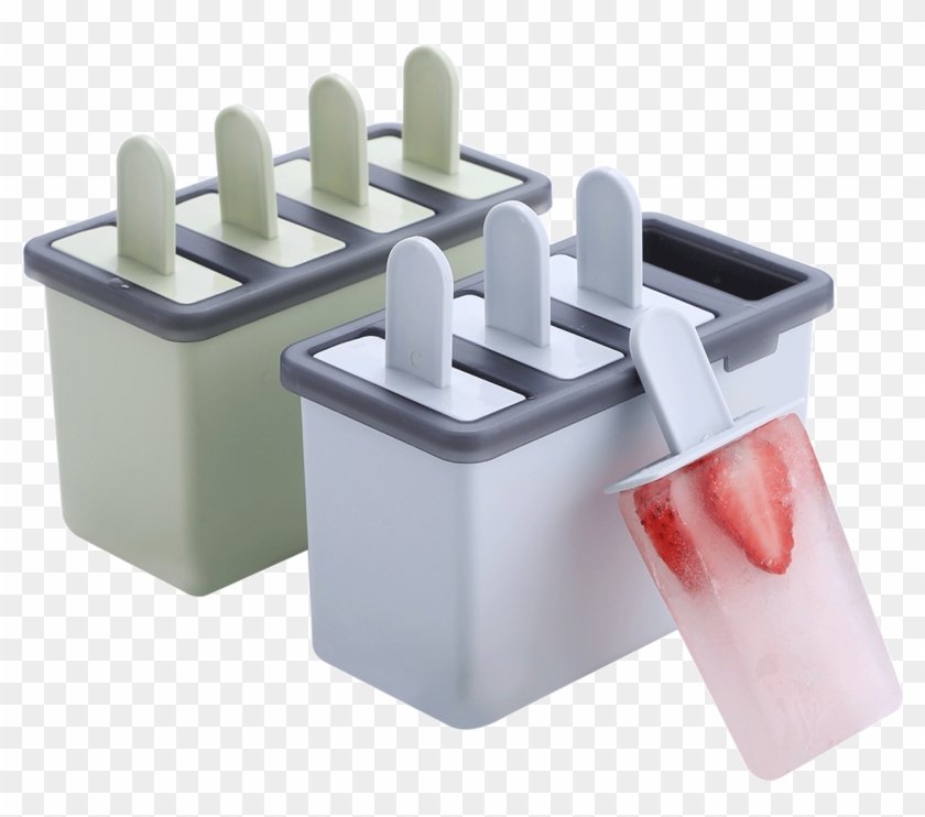 Ice Cream Mold Home Popsicle Popsicle Ice Cream Frozen - Strawberry Clipart