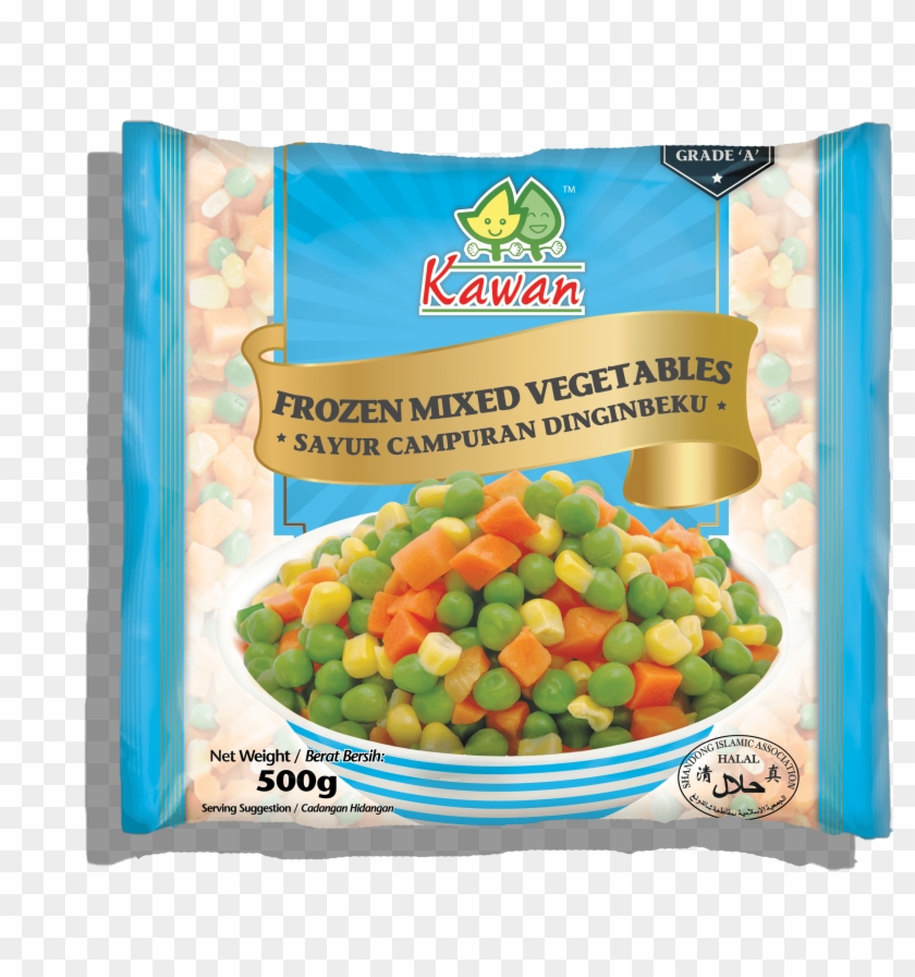 Frozen Mixed Vegetables 500g Clipart #1969077